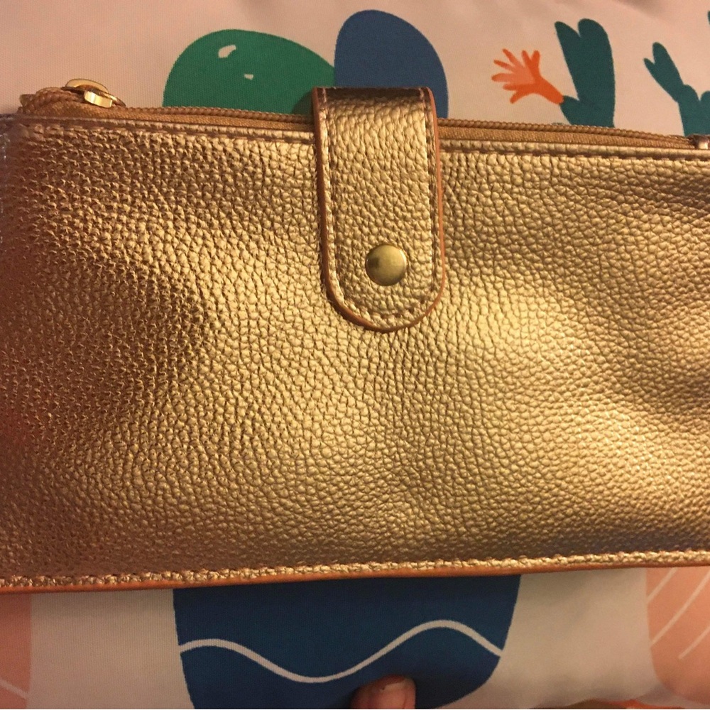 Wallet Organizer Gold color